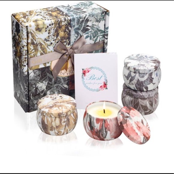 Other - Aromatherapy 4 Pack Scented Candles Gift Set